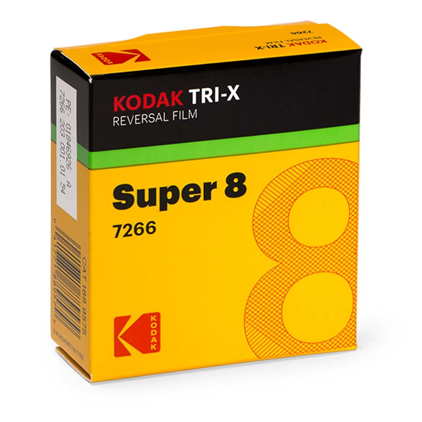Kodak Super 8 Tri-X Reversal 7266