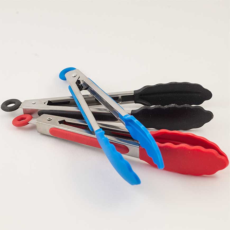 Flic Film Stainless Steel Tongs Set Medium