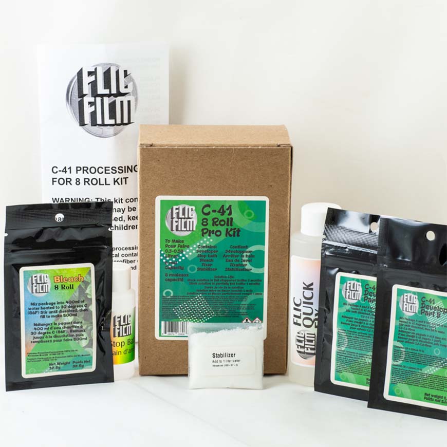 Flic Film C-41 8 Roll PRO Kit